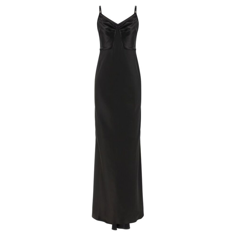 Elisabetta Franchi Women's Red Carpet Satin Dress - Picture 1 of 4